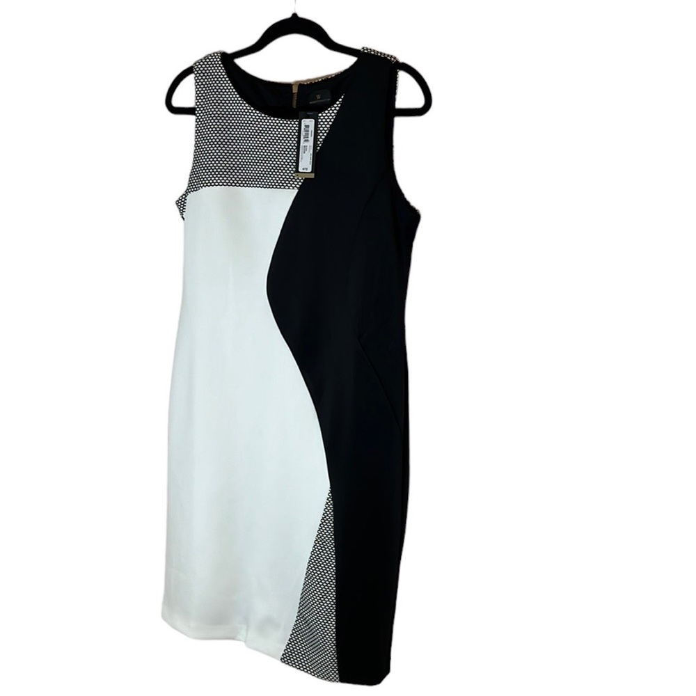 Worthington Dress, black and white, Medium